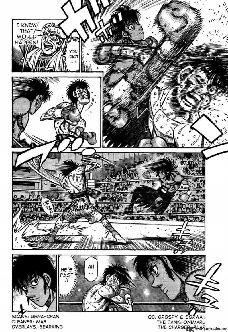 Hajime no Ippo: Fighting Spirit, Chapter 874 image 02